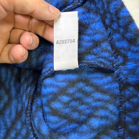 Bob Mackie Wearable Art Blue Black Geometric Button Front Jacket XS NWT - Picture 8 of 10